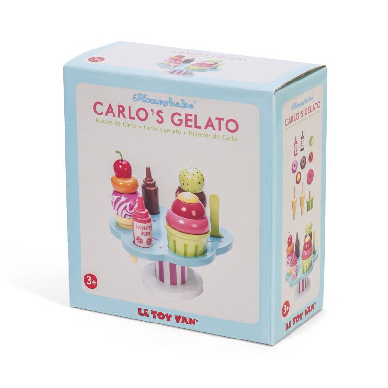 Jäätisekomplekt Carlo's Le Toy Van Honeybake