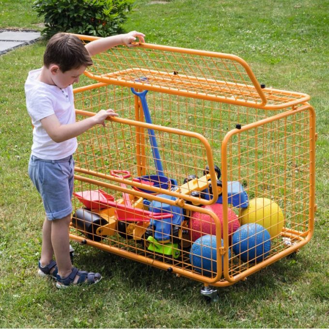 Suur transporditav mänguasjade kast