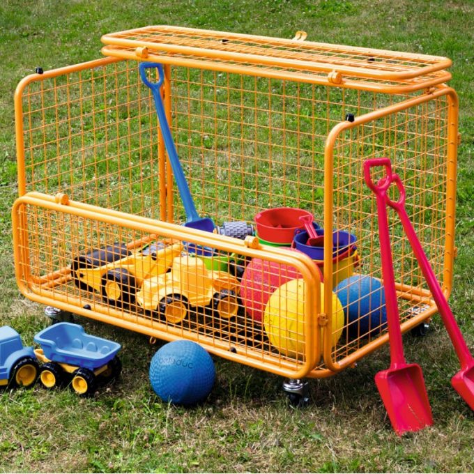 Suur transporditav mänguasjade kast