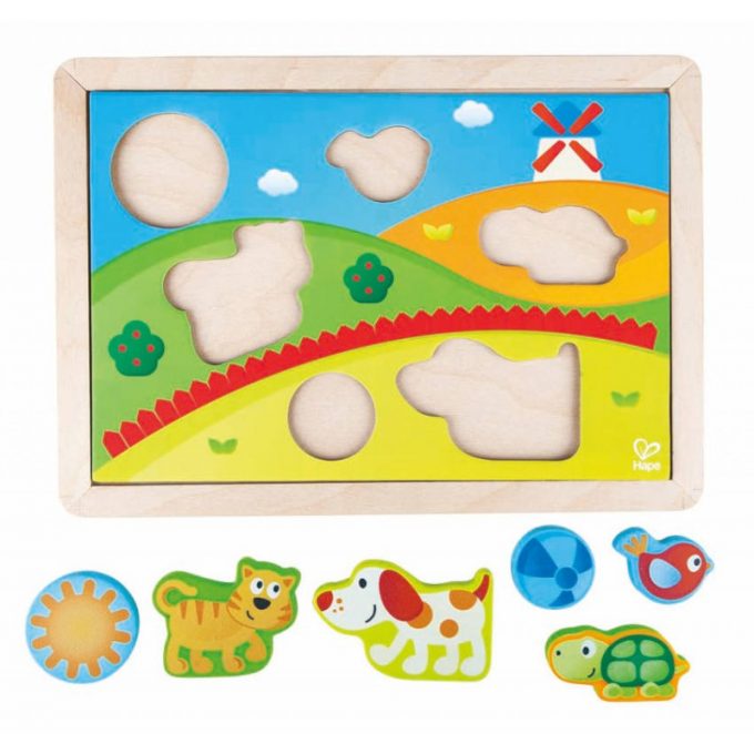 Kolm-ühes-pusle "Pepe ja sõbrad"