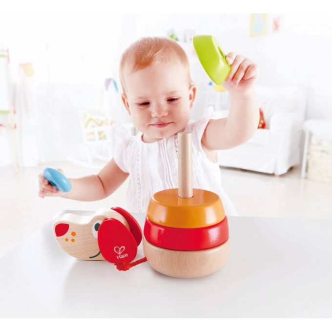 Häälega klotsipüramiid "Pepe"