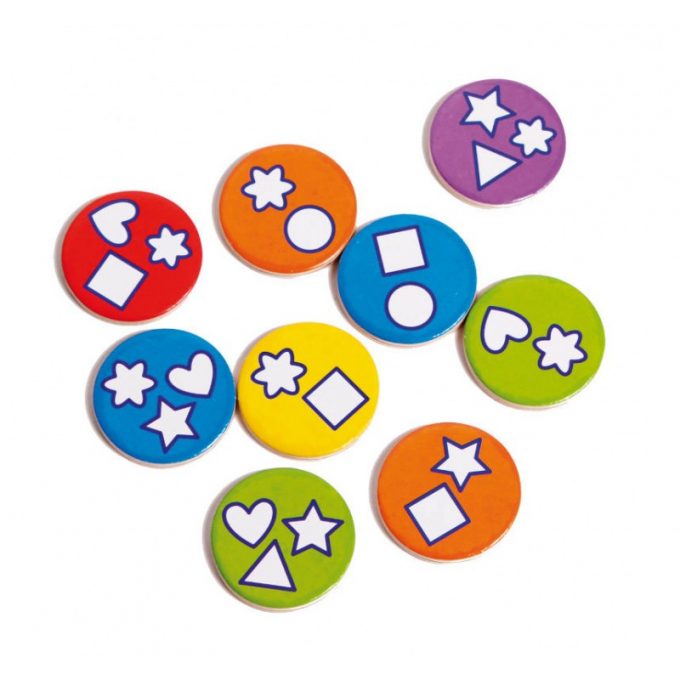 Tähelepanumäng "Kujundid"