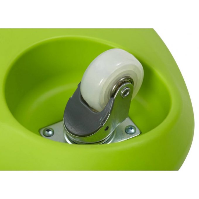 Liikumislaud ratastel - roheline
