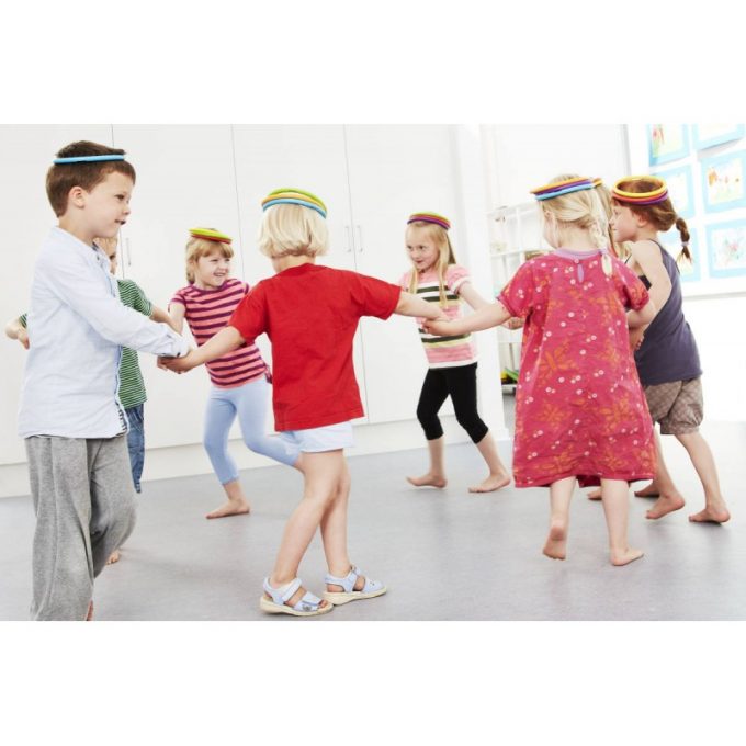 Tegevusrõngad kummist (24tk) - diameeter 16,5cm