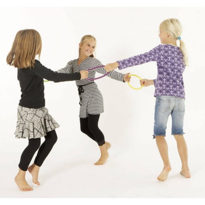 Tegevusrõngad kummist (24tk) - diameeter 16,5cm