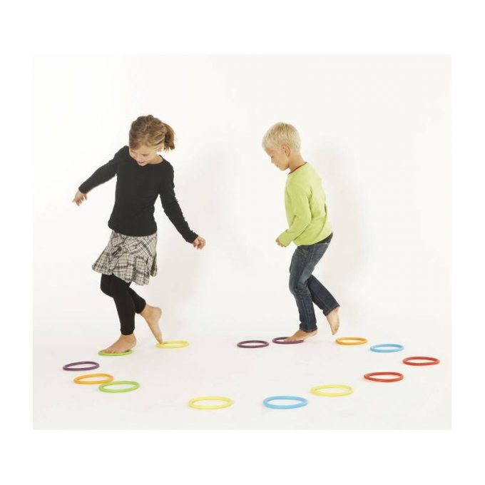 Tegevusrõngad kummist (24tk) - diameeter 16,5cm