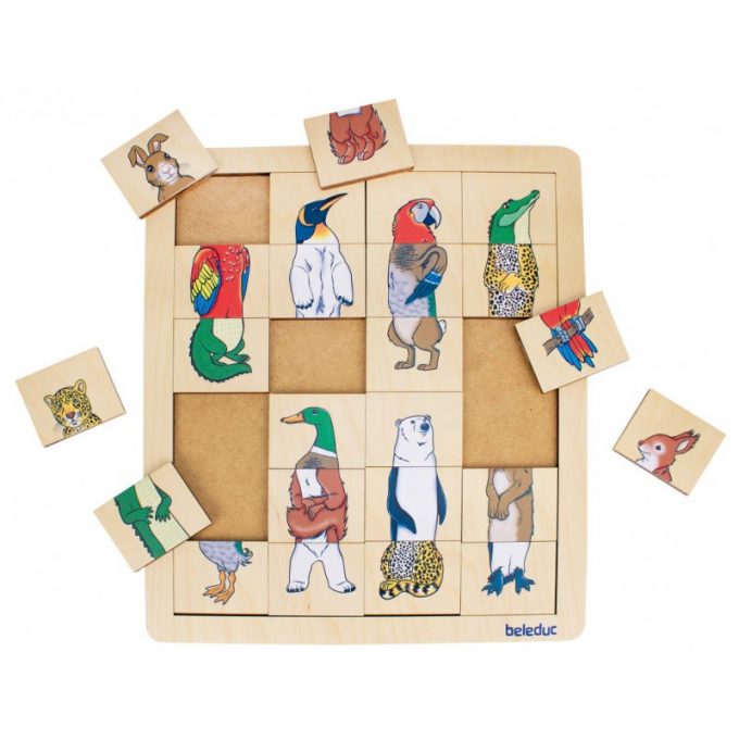 Sega ja sobita "Loomade kuningriik"