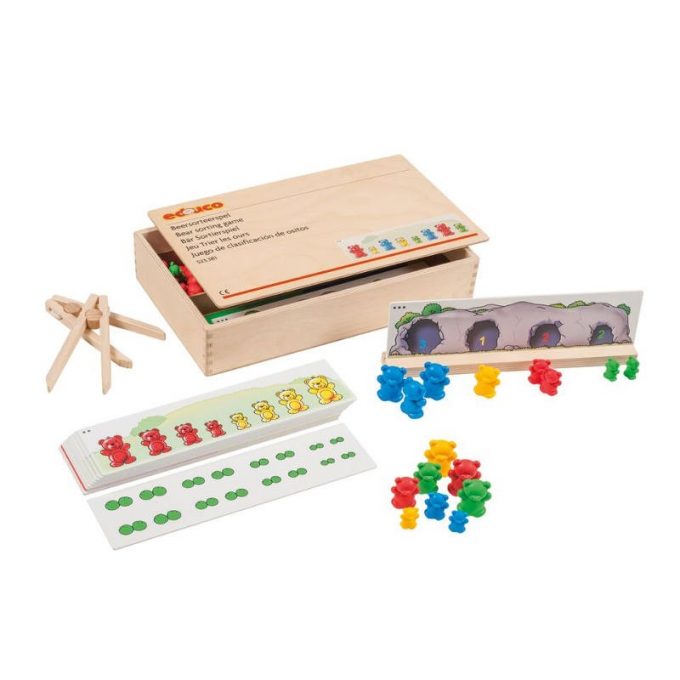 Sorteerimis-ja loendamismäng "Karud"