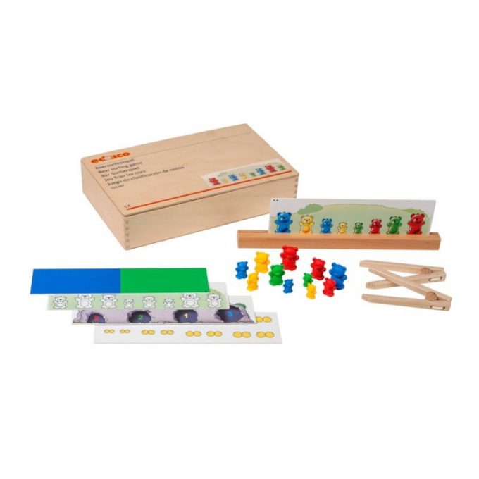 Sorteerimis-ja loendamismäng "Karud"