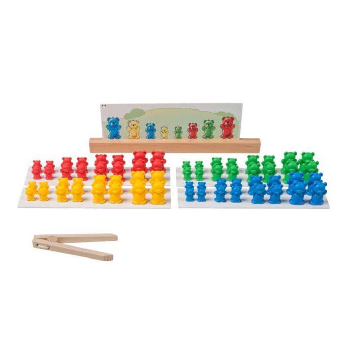 Sorteerimis-ja loendamismäng "Karud"