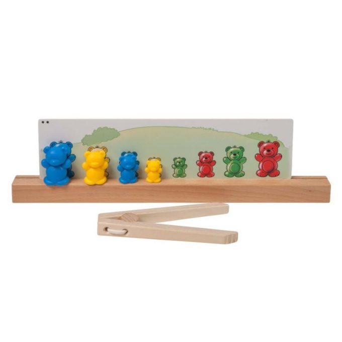 Sorteerimis-ja loendamismäng "Karud"