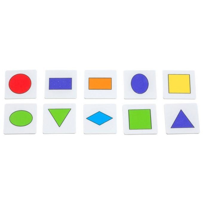 Geomeetriamäng "Leia kujund"