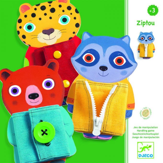 Riietumisoskuste mäng "Ziptou"