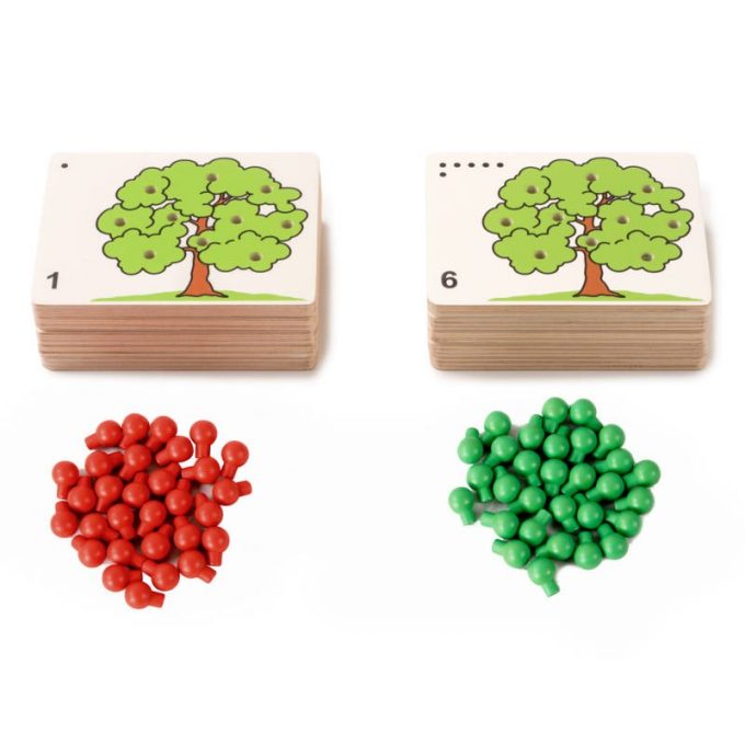 Loendamismäng "Õunad"