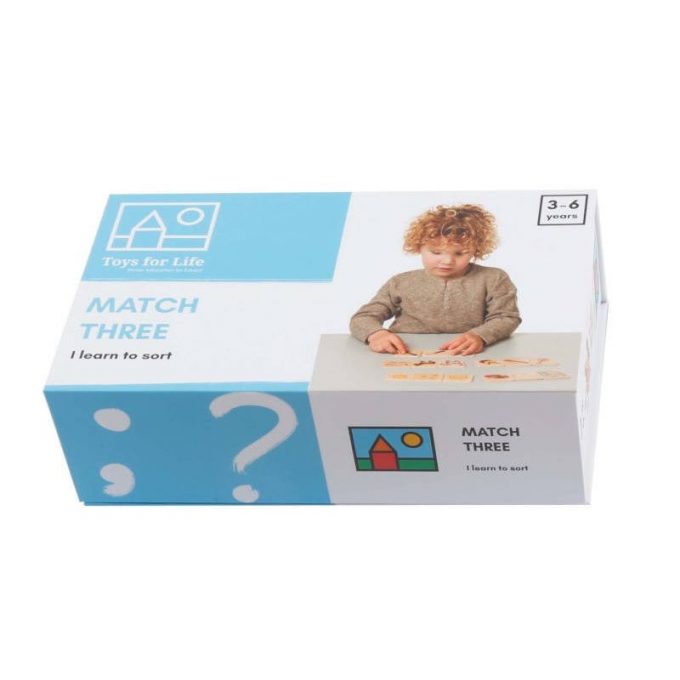 Sorteerimismäng "Sobita kolm"