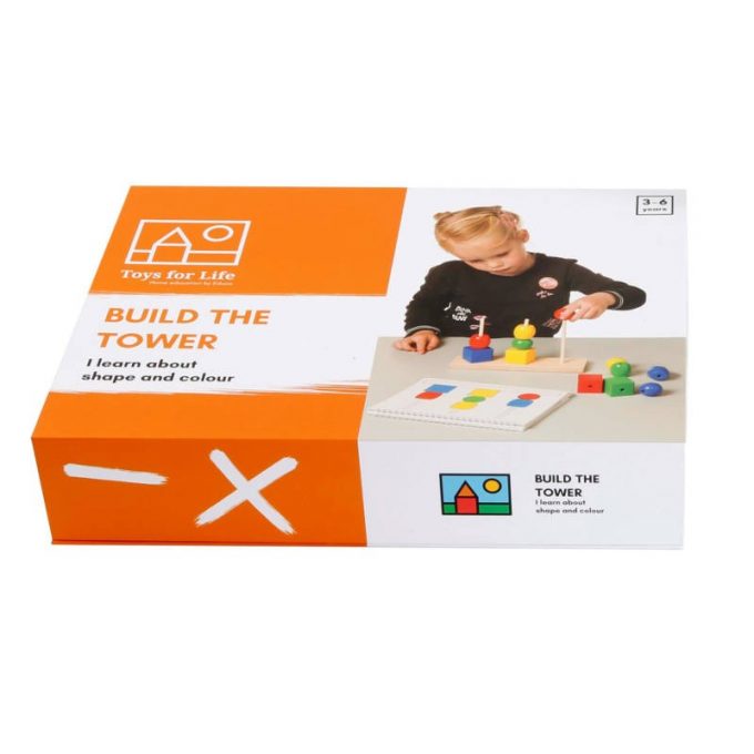 Geomeetriamäng "Ehita torn"