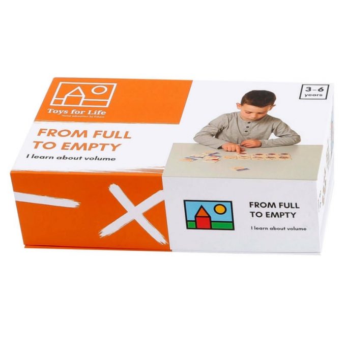 Võrdlemismäng „Täis ja tühi“