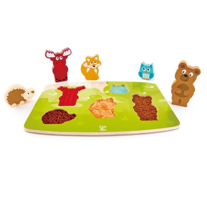 Sensoorne klotsipusle "Metsloomad"