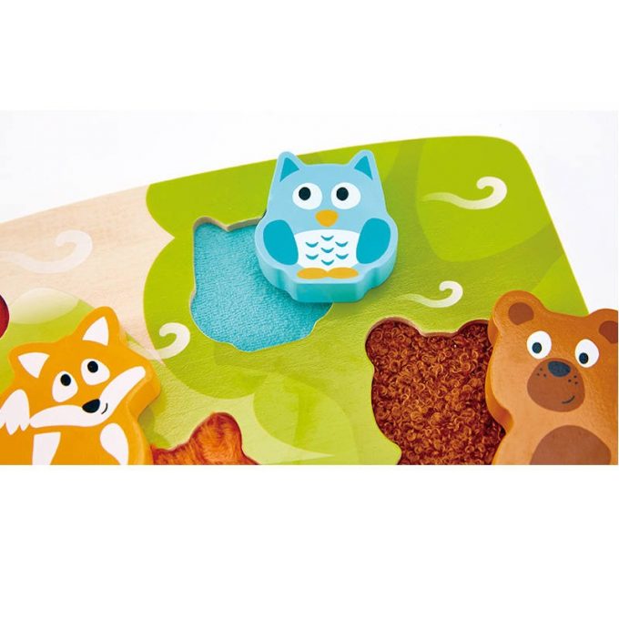 Sensoorne klotsipusle "Metsloomad"