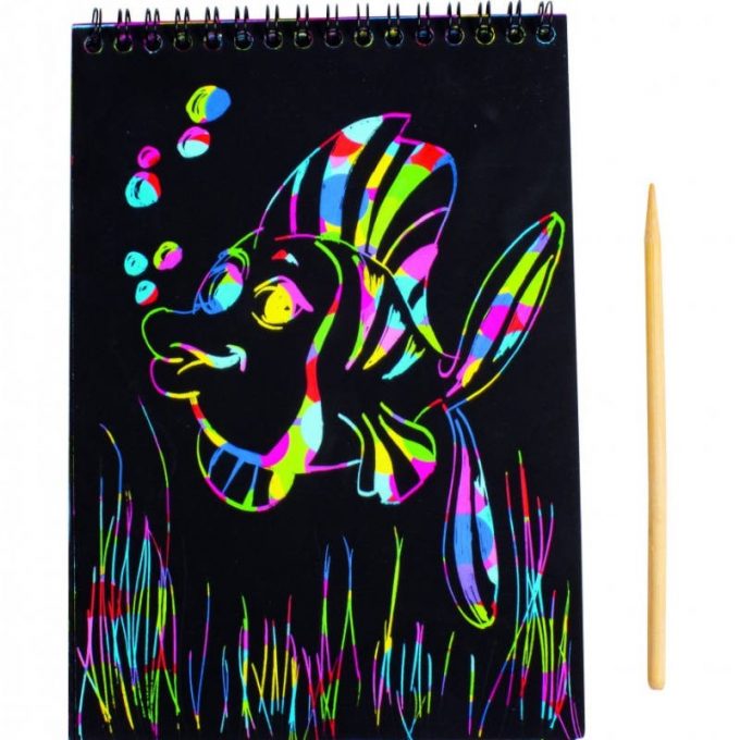 Kraapimiskunsti raamat "Vikerkaar"