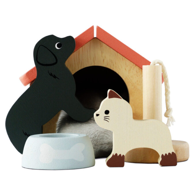 Lemmikloomakomplekt koera ja kassiga