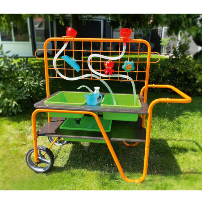 Ilmastikukindel mobiilne vee- ja liivalaud