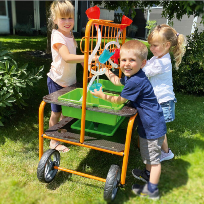 Ilmastikukindel mobiilne vee- ja liivalaud