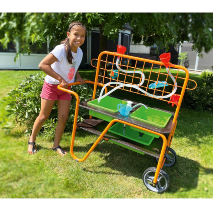 Ilmastikukindel mobiilne vee- ja liivalaud