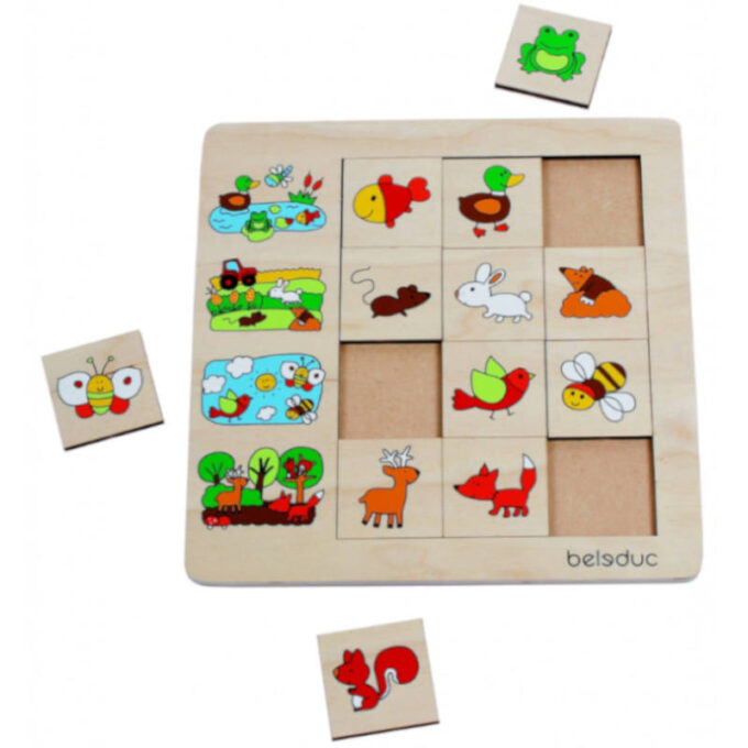 Sorteerimispusle "Keskkonnad"