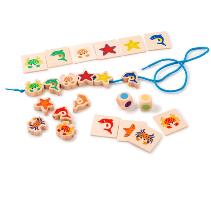 Nöörimismäng "Mereloomad"