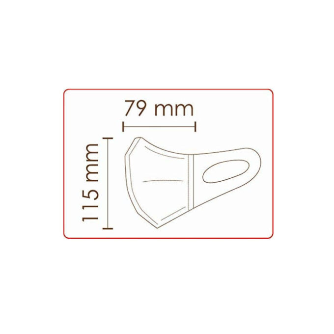 Laste näomask FFP1 (5tk) (viimased tooted)