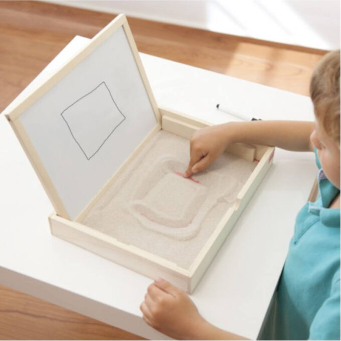 Multisensoorne kirjutamisalus soolaga