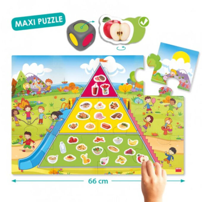 Õppemäng “Tervisliku toitumise püramiid”