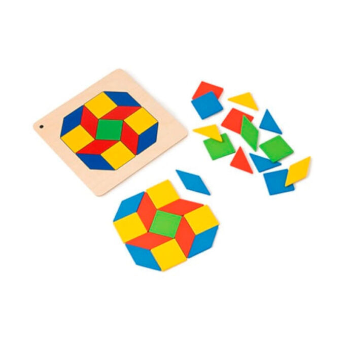 Geomeetriamäng "Loo pildid"