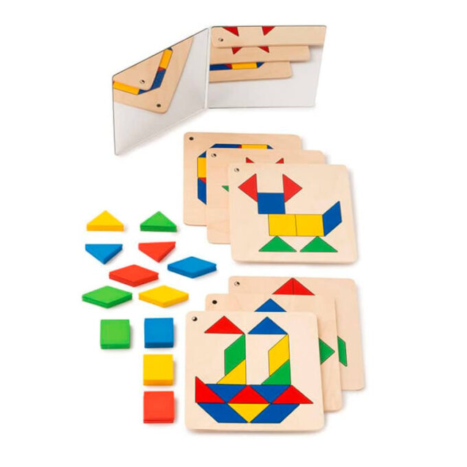 Geomeetriamäng "Loo pildid"