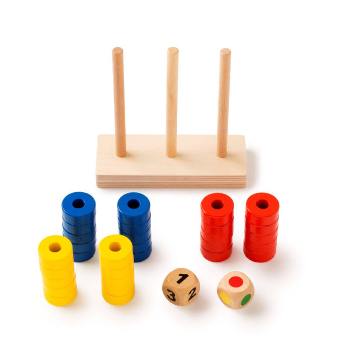 Loendamismäng "Rõngaste ladumine"