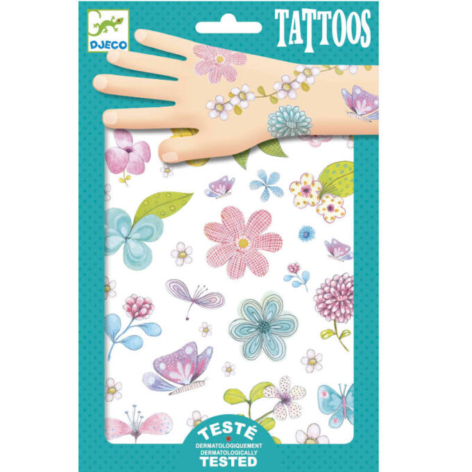 Tätoveeringute komplekt "Põllulilled"