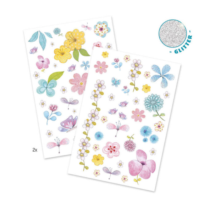 Tätoveeringute komplekt "Põllulilled"