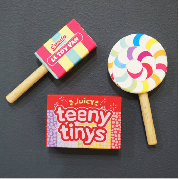 Puidust maiustuste valik