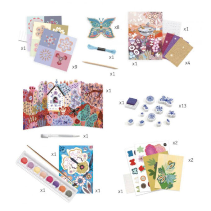 Suur meisterdamiskomplekt "Lilleaed"