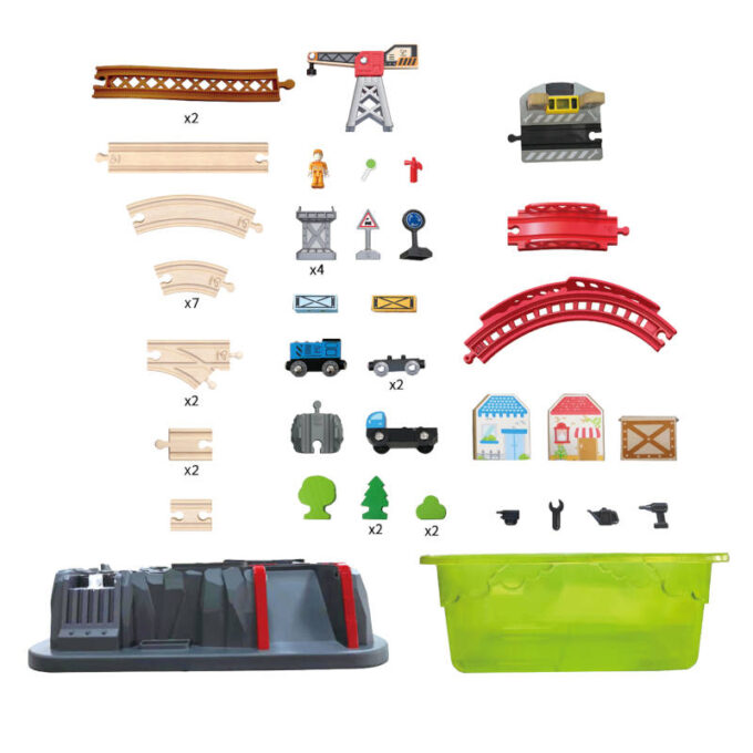 Rongitee komplekt multifunktsionaalses kastis