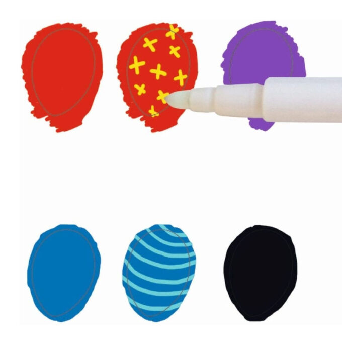 Maagilised viltpliiatsid Djeco (10 tk)