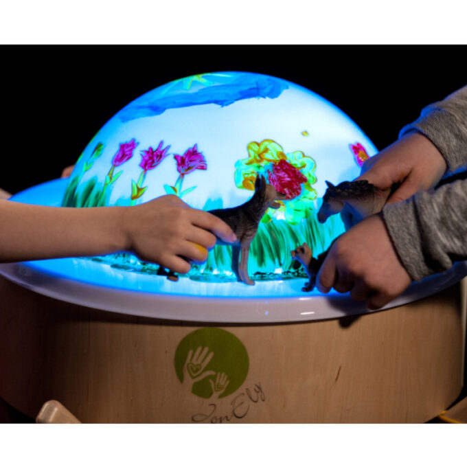 Kuppel maagilisele valguslauale