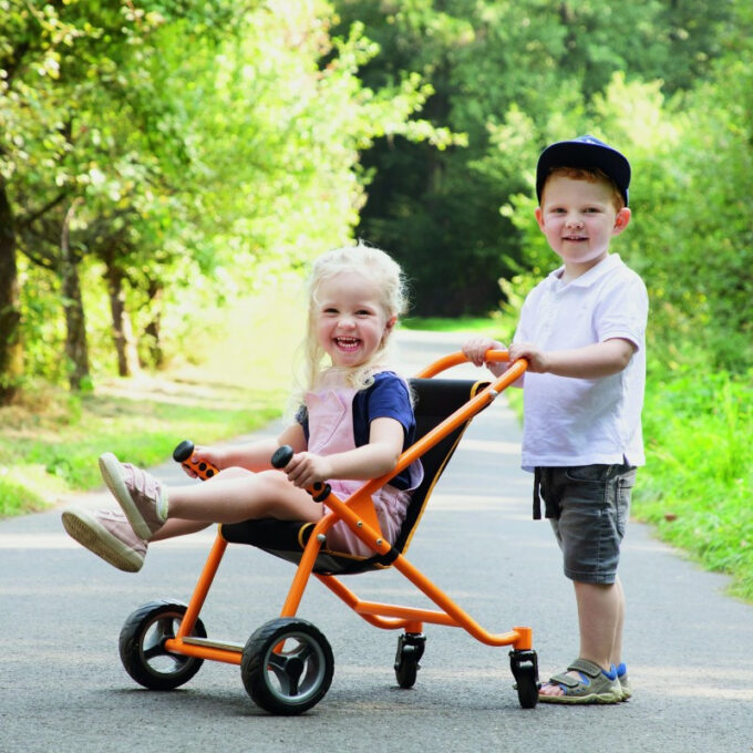 Ilmastikukindel laste mängukäru (vanusele 3+)