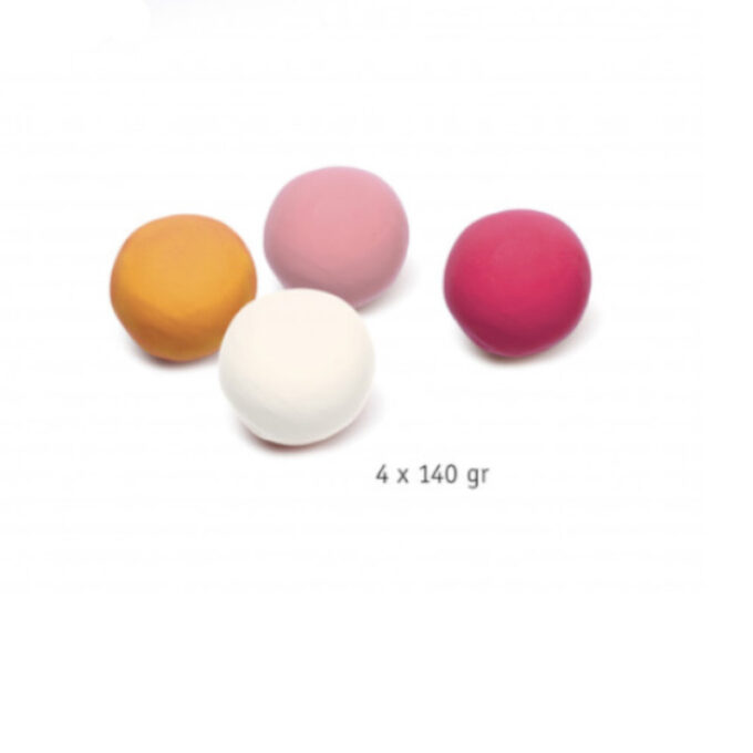 Pehme voolimismass "Roosa" (4 tk)