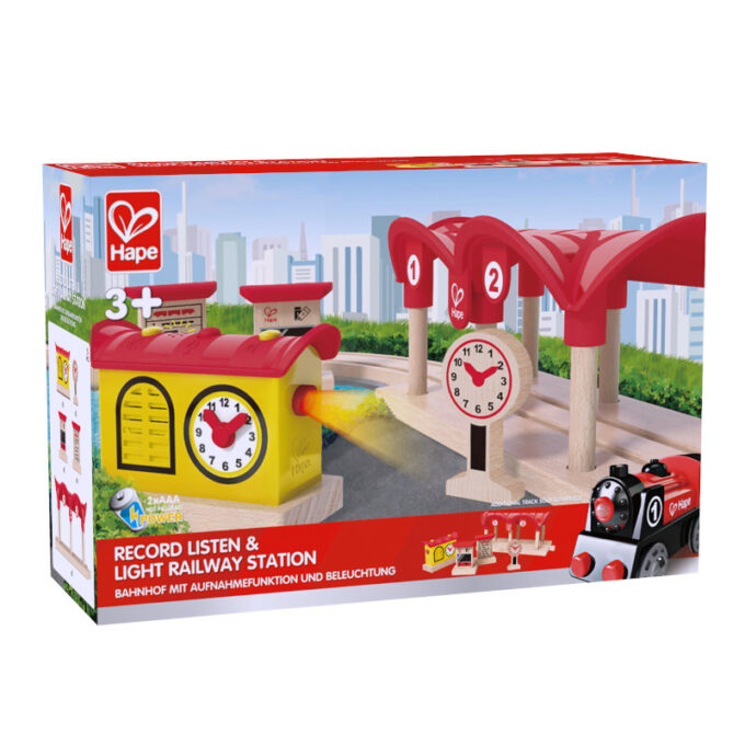 Salvestamisfunktsiooni ja tuledega rongijaam (viimased tooted)