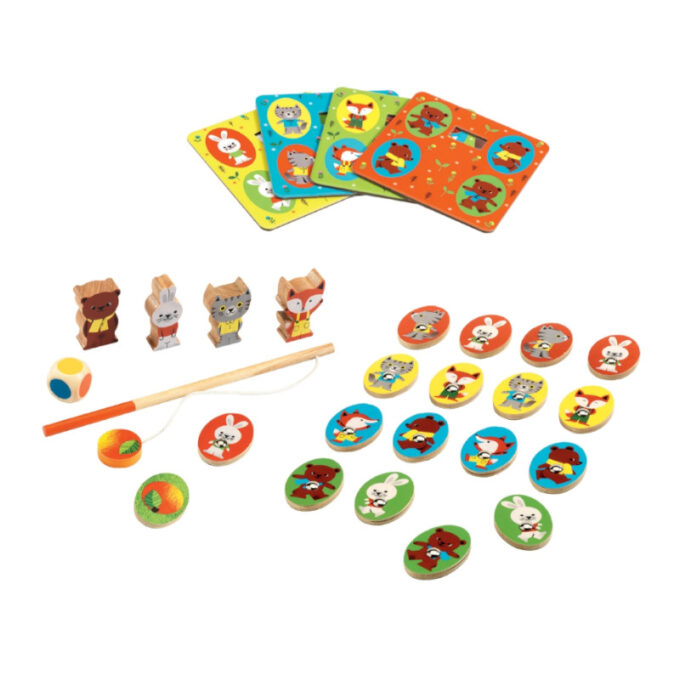 Lauamängude komplekt "Ludo Wood"