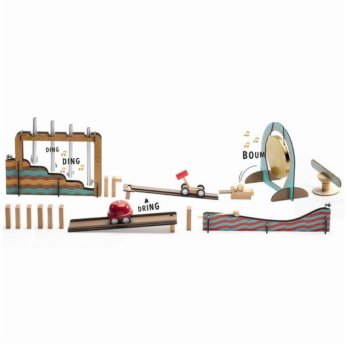 Muusikaline ahelreaktsiooni konstruktor "Zig & Go" (52 osa)