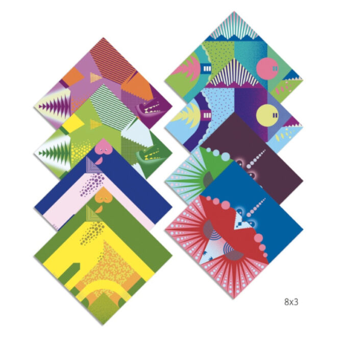 Voltimiskomplekt Origami "Dinosaurused"