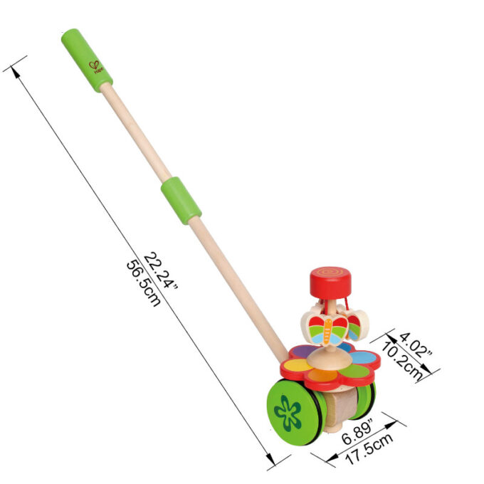 Lükatav mänguasi "Tantsivad liblikad"